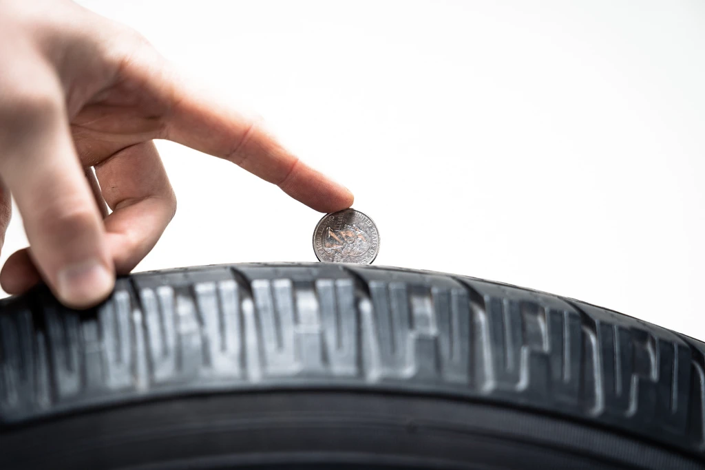 tread depth of new tires